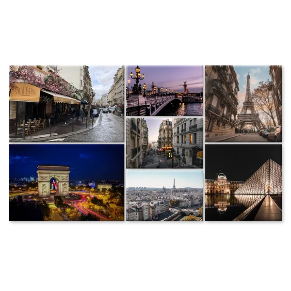 7-Panel Display - Custom Shot Glass Now