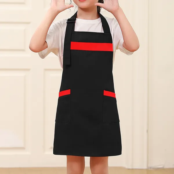 Kids Tiny Cotton Neck Strap Apron - Custom Shot Glass Now