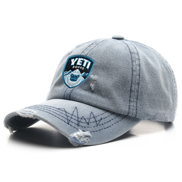 Modern Tattered Denim Cap - Custom Shot Glass Now