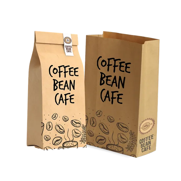 Kraft Paper Food Bag - Custom Shot Glass Now