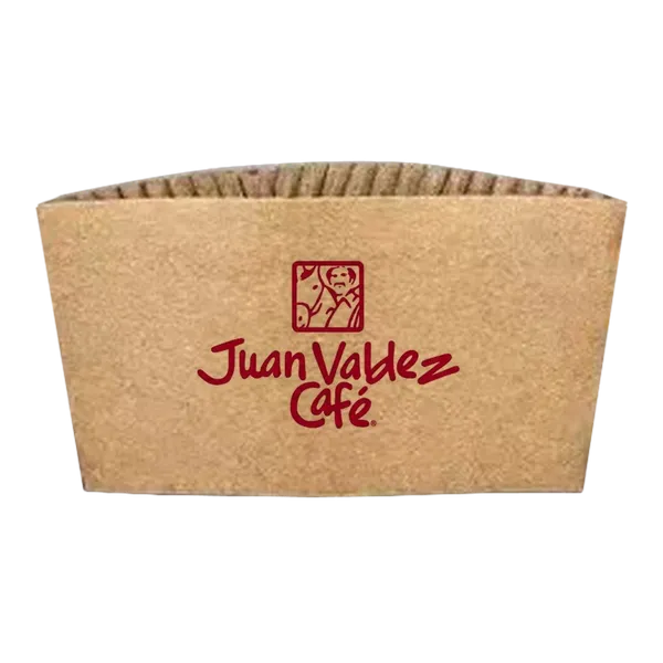 Corrugated Coffee Cup Sleeve - Custom Shot Glass Now