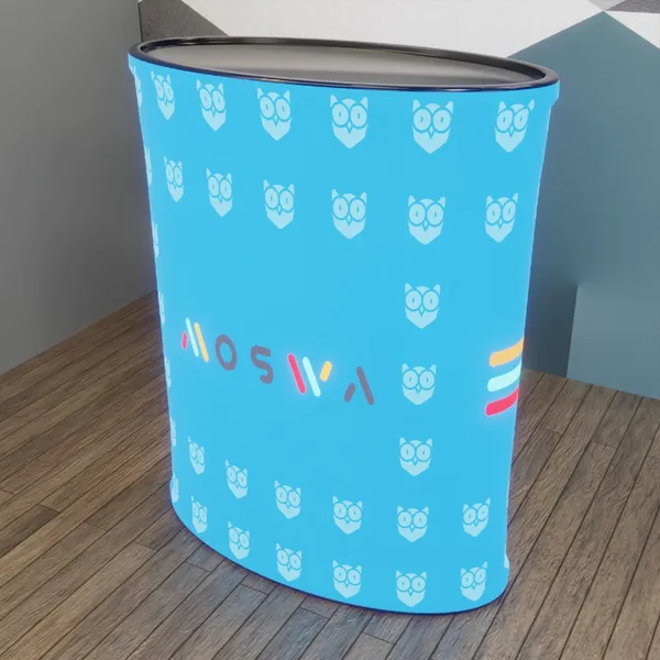 Oval Shaped Counter - Custom Shot Glass Now