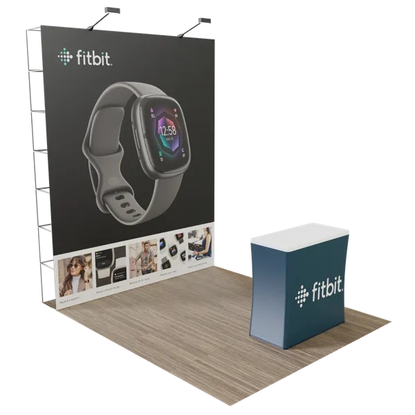 Custom Pop Up Trade Show Display 8' x 8' (ft) - Custom Shot Glass Now