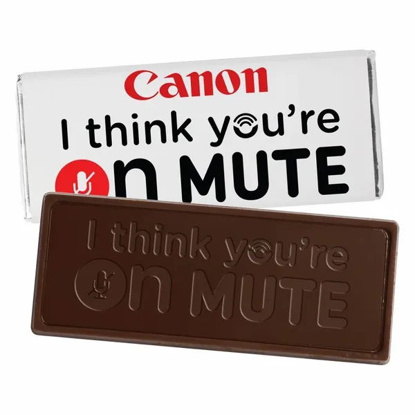 1.75 oz Chocolate Bar - Custom Shot Glass Now