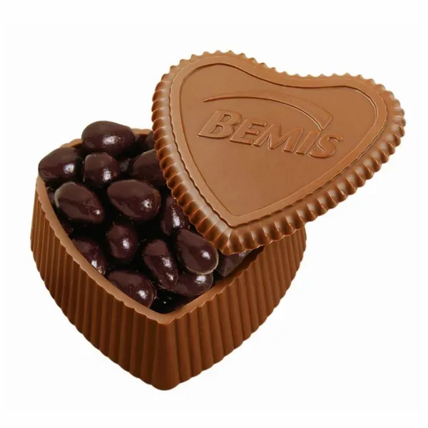 Heart Box with Premium Confection - Custom Shot Glass Now