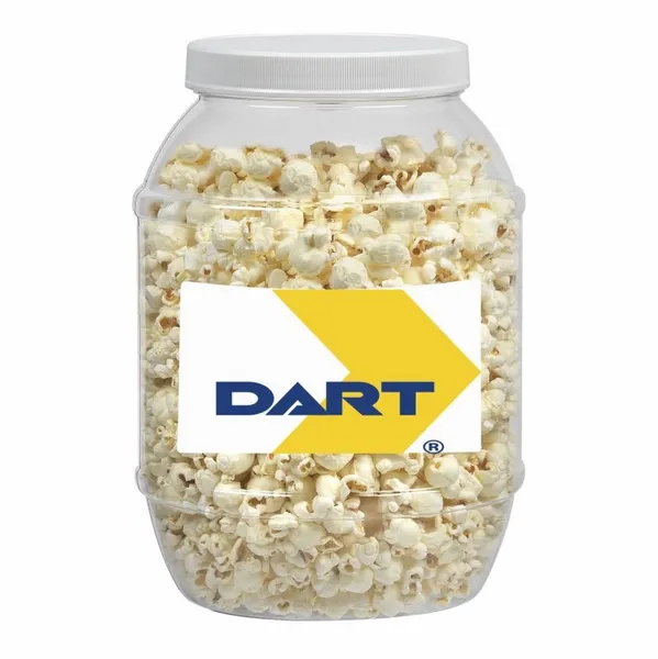 Large Plastic Jar - Butter Popcorn - Custom Shot Glass Now