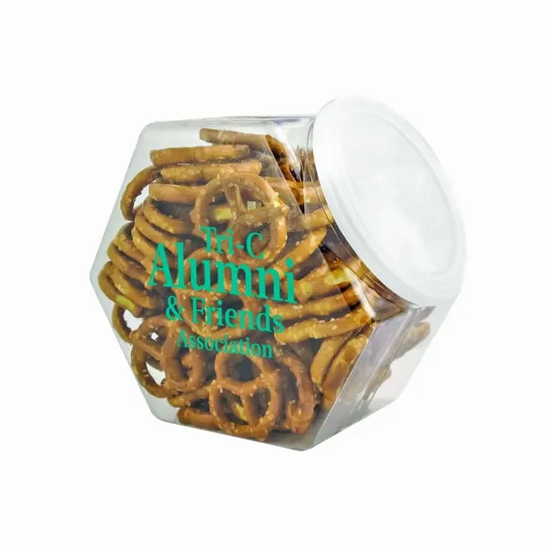 Penny Candy Jar - Salted Mini Pretzels - Custom Shot Glass Now