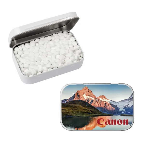 Rectangular Tin - MicroMints® - Custom Shot Glass Now