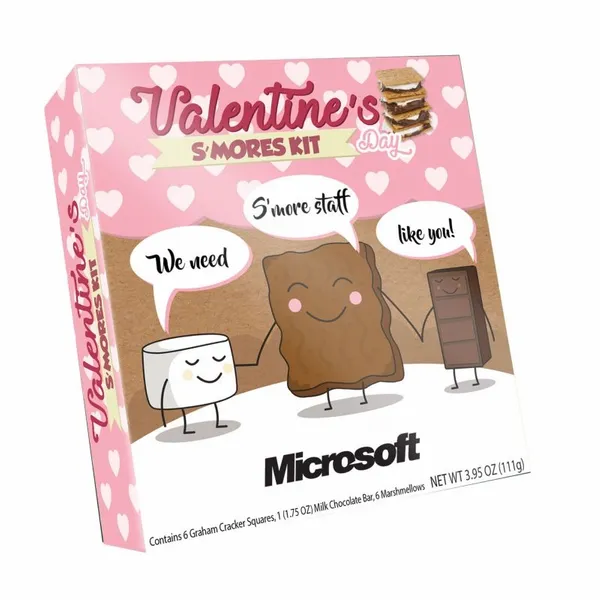Valentines Day Smores Kit - Custom Shot Glass Now