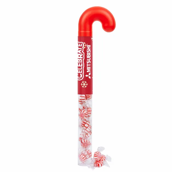 Holiday Candy Cane Tube - Starlight Peppermints - Custom Shot Glass Now