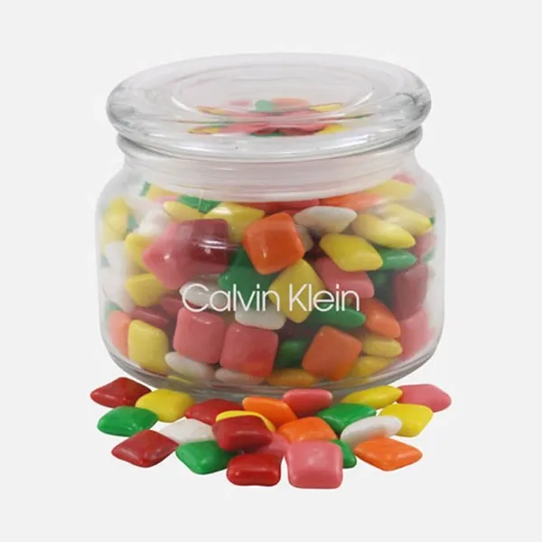 Jar with Mini Chicklets Gum - SG200 - Custom Shot Glass Now