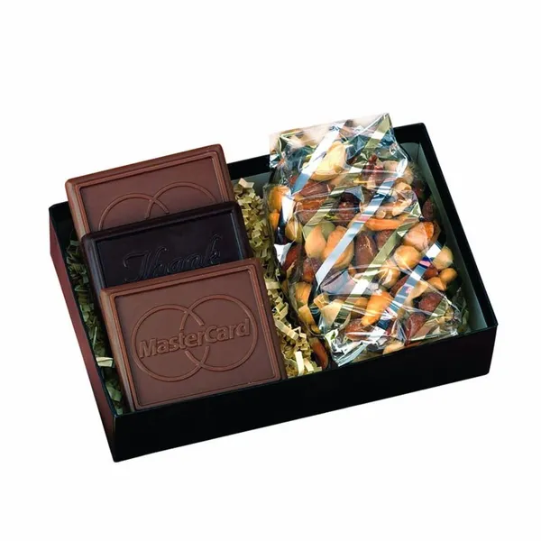 Cookie Gift Box with 3 Cookies and 1 Confection - Custom Shot Glass Now