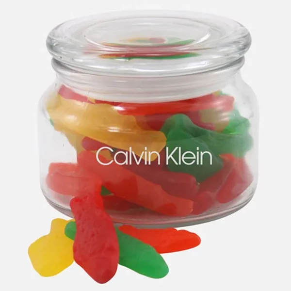 Jar with Swedish Fish - SG200 - Custom Shot Glass Now