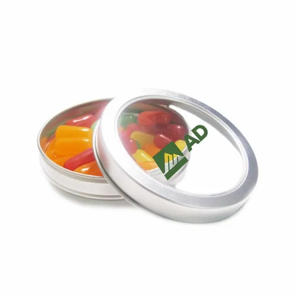Small Top View Tin-Mike & Ike's® - Custom Shot Glass Now