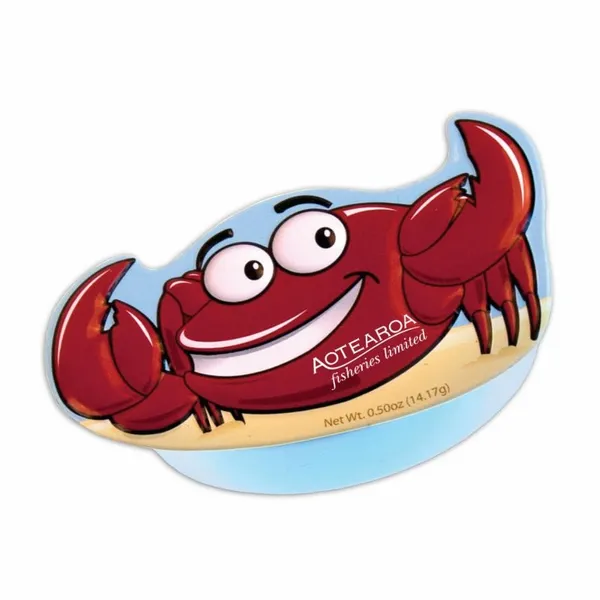 Crab Shaped Mint Tin - Custom Shot Glass Now