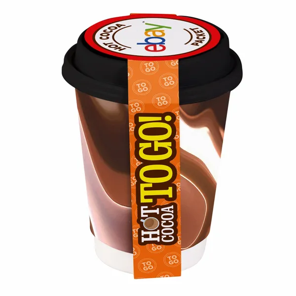 To-Go 12 oz. Cup with Hot Cocoa Packet - Custom Shot Glass Now