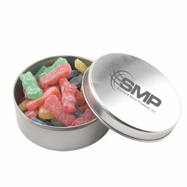Round Tin with Sour Patch Kids - SBF3000 - Custom Shot Glass Now