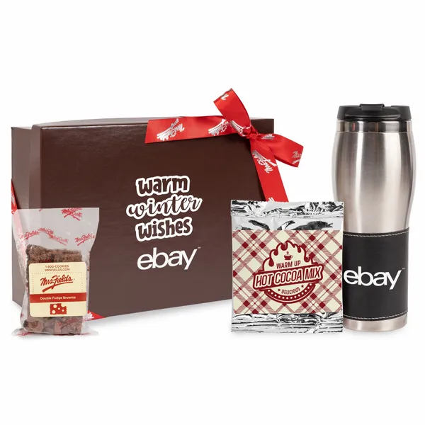 Mrs. Fields Drinkware Set with Brownie - Custom Shot Glass Now