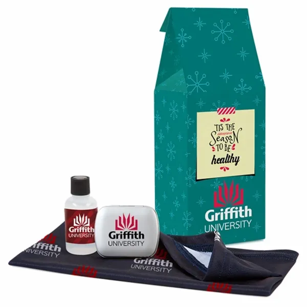 Healthy Holiday Gift Set - Custom Shot Glass Now
