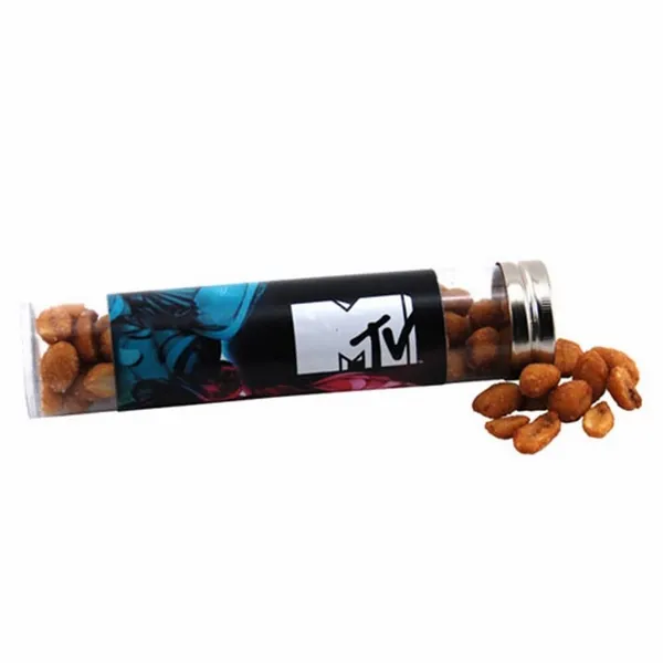 Tube with Honey Roasted Peanuts - TRB660 - Custom Shot Glass Now