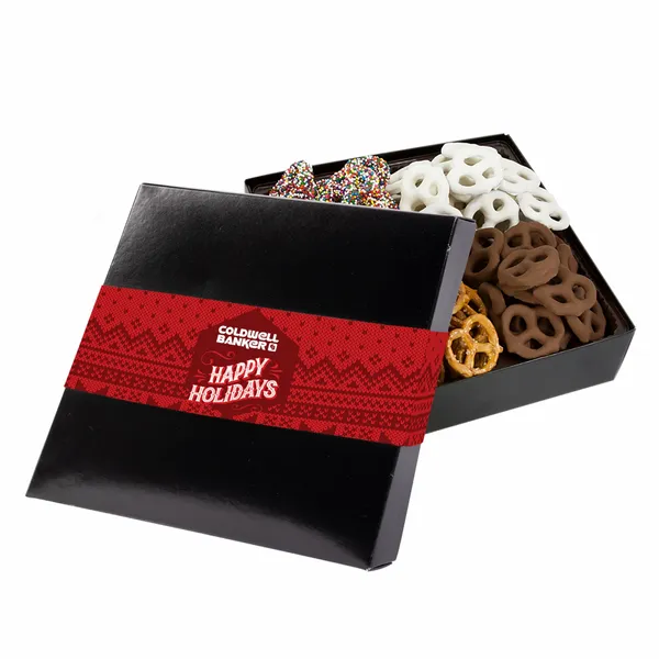 Assorted Mini Pretzels- Full color Band - Custom Shot Glass Now
