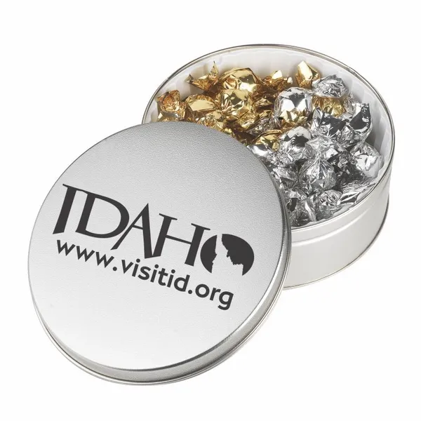 Collector Tins - Twist Wrapped Truffles - Custom Shot Glass Now