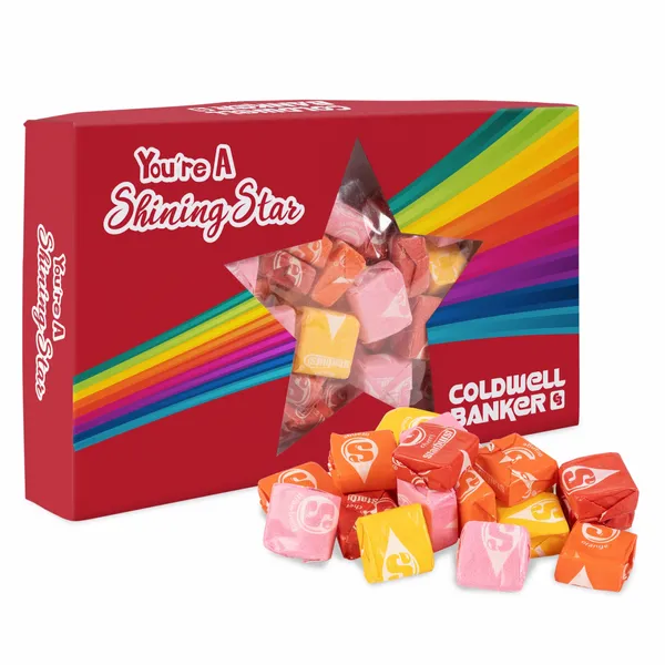 You're a Star Die Cut Box with Starbursts - Custom Shot Glass Now