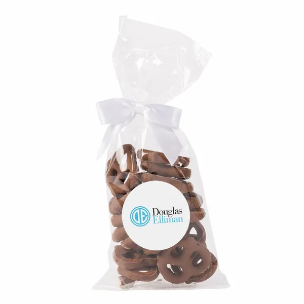 Mug Drops - Milk Chocolate Mini Pretzels - Custom Shot Glass Now