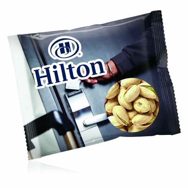 2oz. Full Color DigiBag™ with Jumbo Pistachios - Custom Shot Glass Now