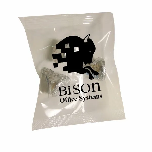 1/2oz. Snack Packs - Hershey's Chocolate Kisses - Custom Shot Glass Now