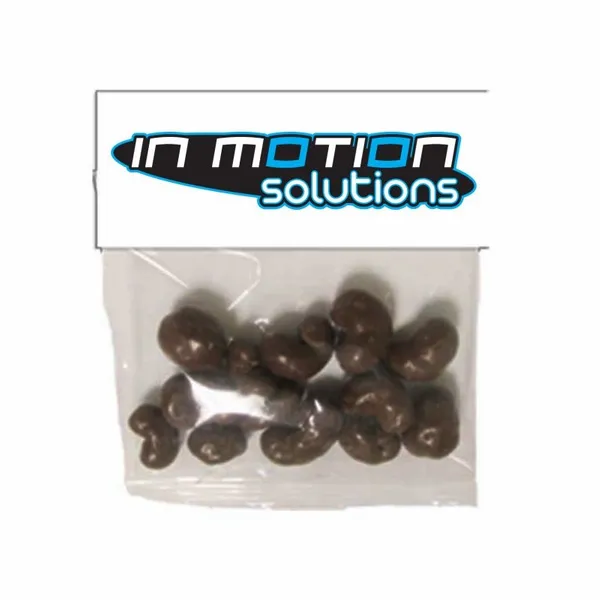 Large Header Bags - Milk Chocolate Cashews - Custom Shot Glass Now