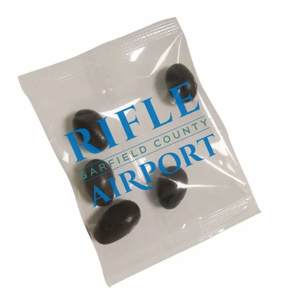 1/2oz. Snack Packs - Dark Chocolate Almonds - Custom Shot Glass Now