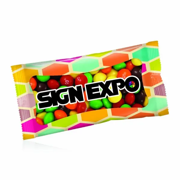 1oz. Full Color DigiBag™ with Skittles - Custom Shot Glass Now