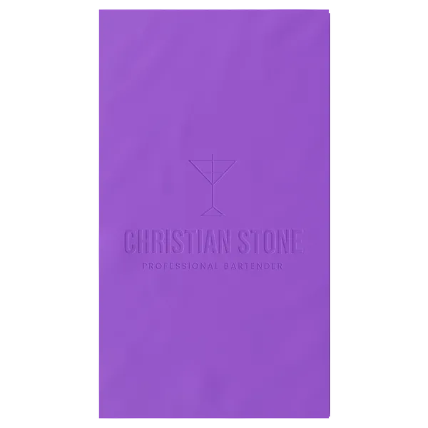 Custom Debossed Guest Towel Napkin