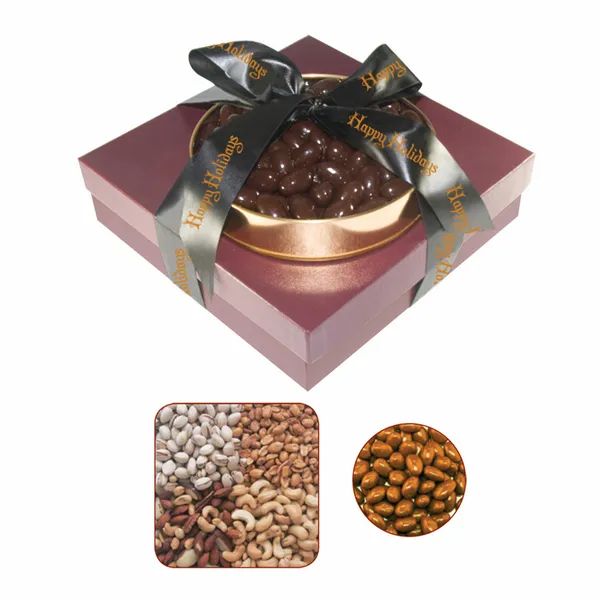 The Beverly Hills - Grade A Nuts & Chocolate Almonds - Custom Shot Glass Now