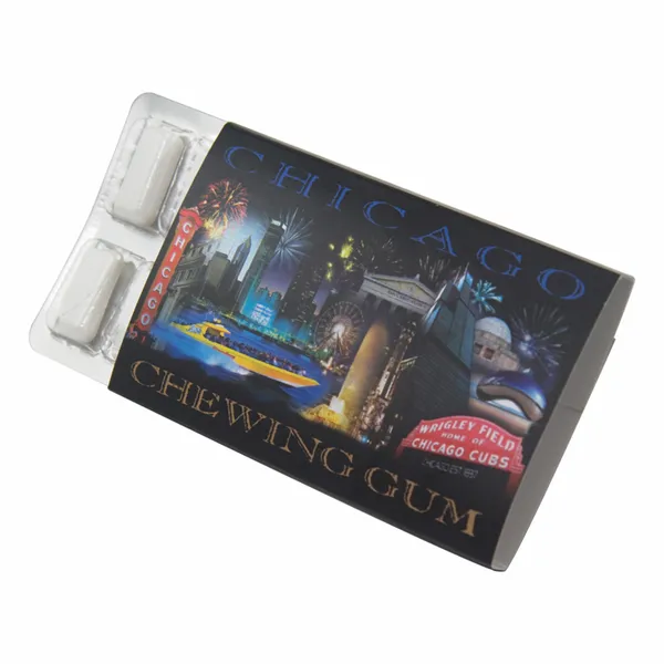- 12-Piece Billboard Gum Pack - Custom Shot Glass Now