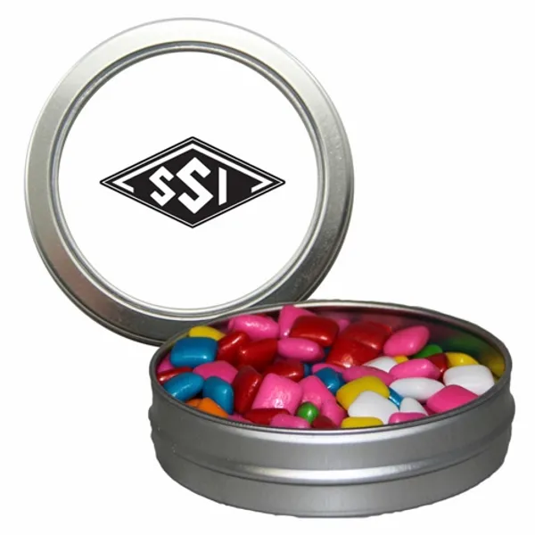 Candy Window Tin Short Round - Custom Shot Glass Now