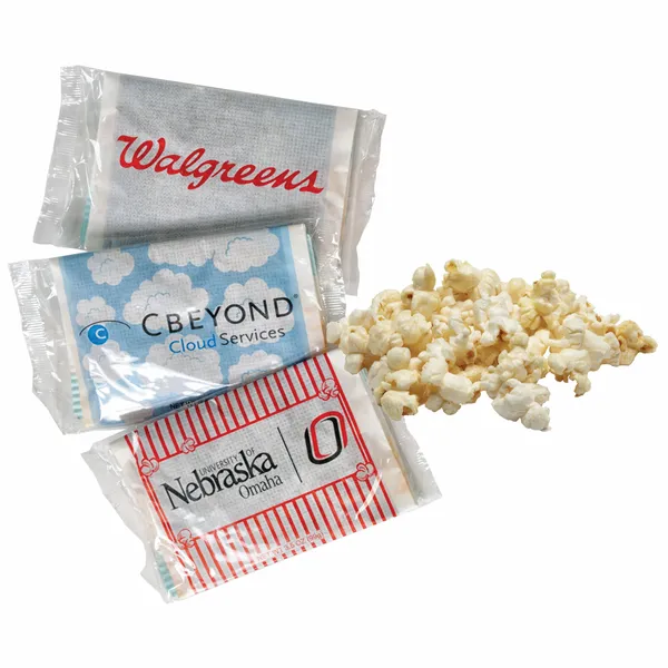 Custom Printed Single Microwave Popcorn Bag - Custom Shot Glass Now