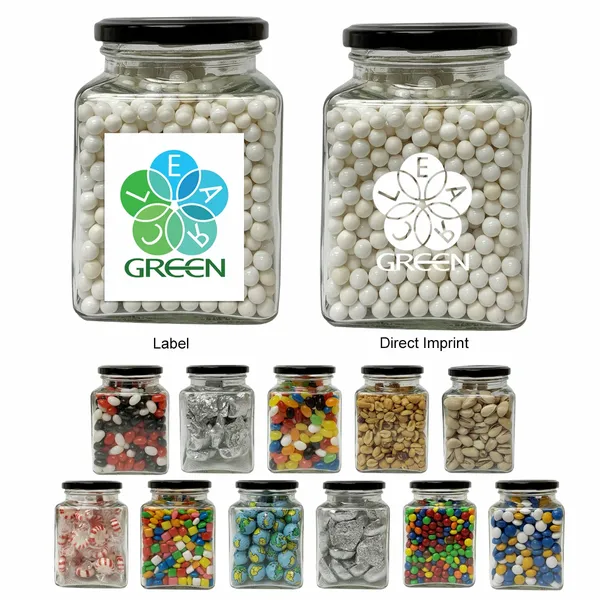 23 Oz. Glass Container - Custom Shot Glass Now