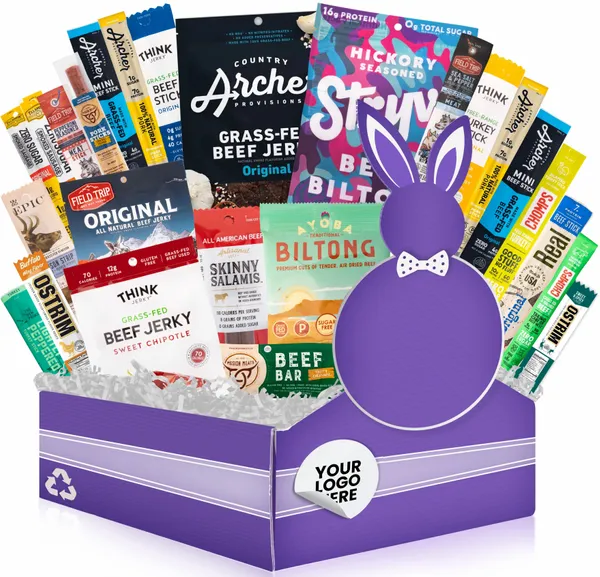 Bunny James Ultimate Jerky Lovers Gift Box - Custom Shot Glass Now