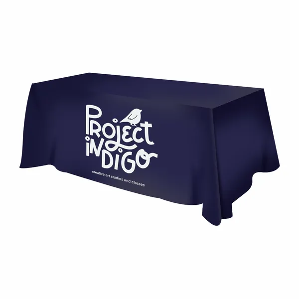 24 Hour Rush Rectangle Table Covers - Custom Shot Glass Now