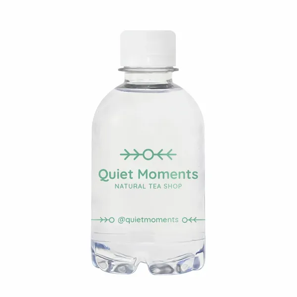 8 oz Plastic Bullet Bottle – Screen Printed Custom Water - Custom Shot Glass Now