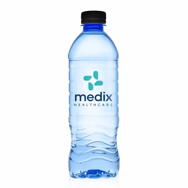 16.9 oz Blue Water Bottle - Custom Shot Glass Now