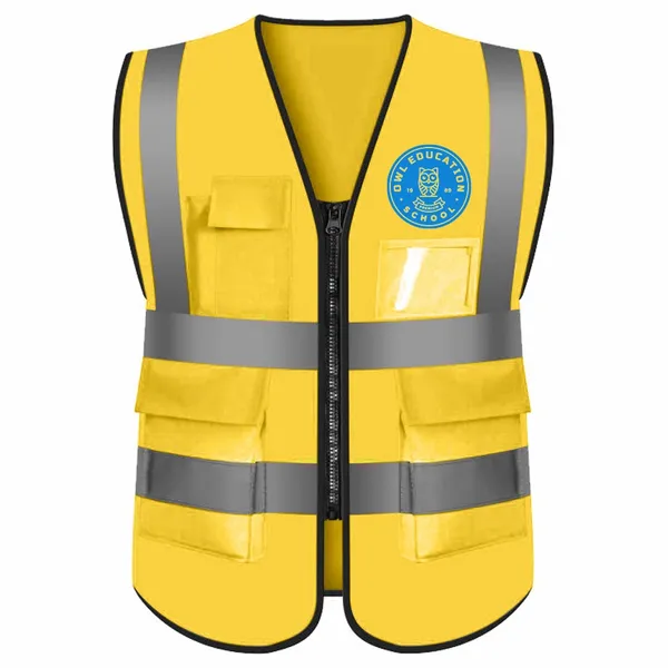Multi-Pocket Professional Safety Vests - Custom Shot Glass Now