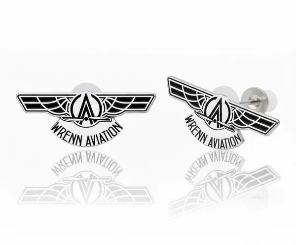 Hard Enamel Metal Earrings