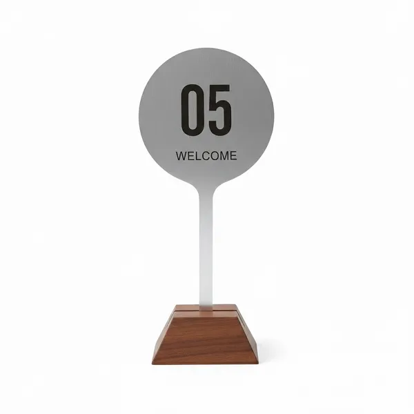 Stainless Steel Table Numbers