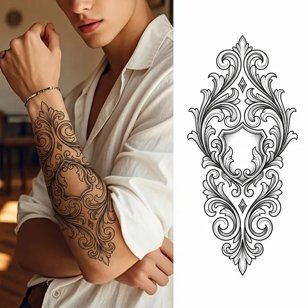 Arm Tattoos - Custom Shot Glass Now