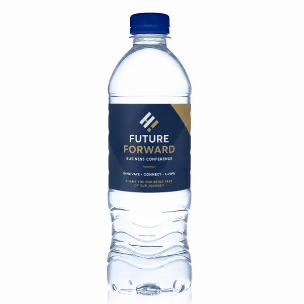 16.9 oz Standard Custom Label Water Bottles - Custom Shot Glass Now