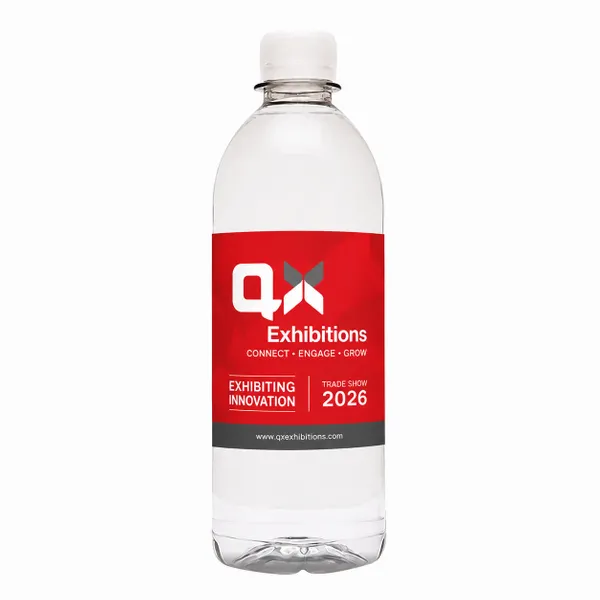 16.9 oz Light Blue Water Bottle - Custom Shot Glass Now