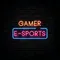 Gamer E-Sport Neon Sign - Custom Shot Glass Now